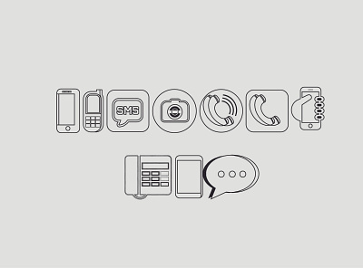ICON SET abstract branding concept design icon icon set icon sets illustration logo typography vector