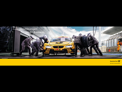 Accelerate Your Business. alexander wende alexwende art direction business photography photomanipulation photoshop pitstop racing sports