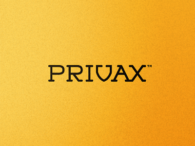 Privax Dribbble 01 A alex wende privacy internet web software vpn security anonym surfing shield black orange identity design graphic typography monotype serif branding logo symbol logos mark alexander wende alexwende logodesign