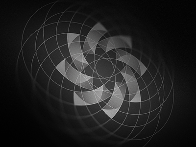 Blenderguru Grid alexwende blend blender circles flower grid logo logodesign symbol