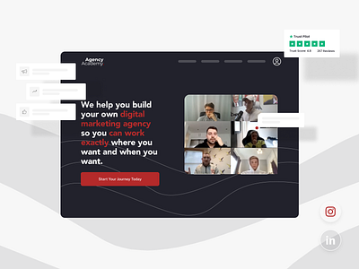 Agency Academy - Preview Mockup design ndl redesign