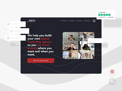 Agency Academy - Preview Mockup