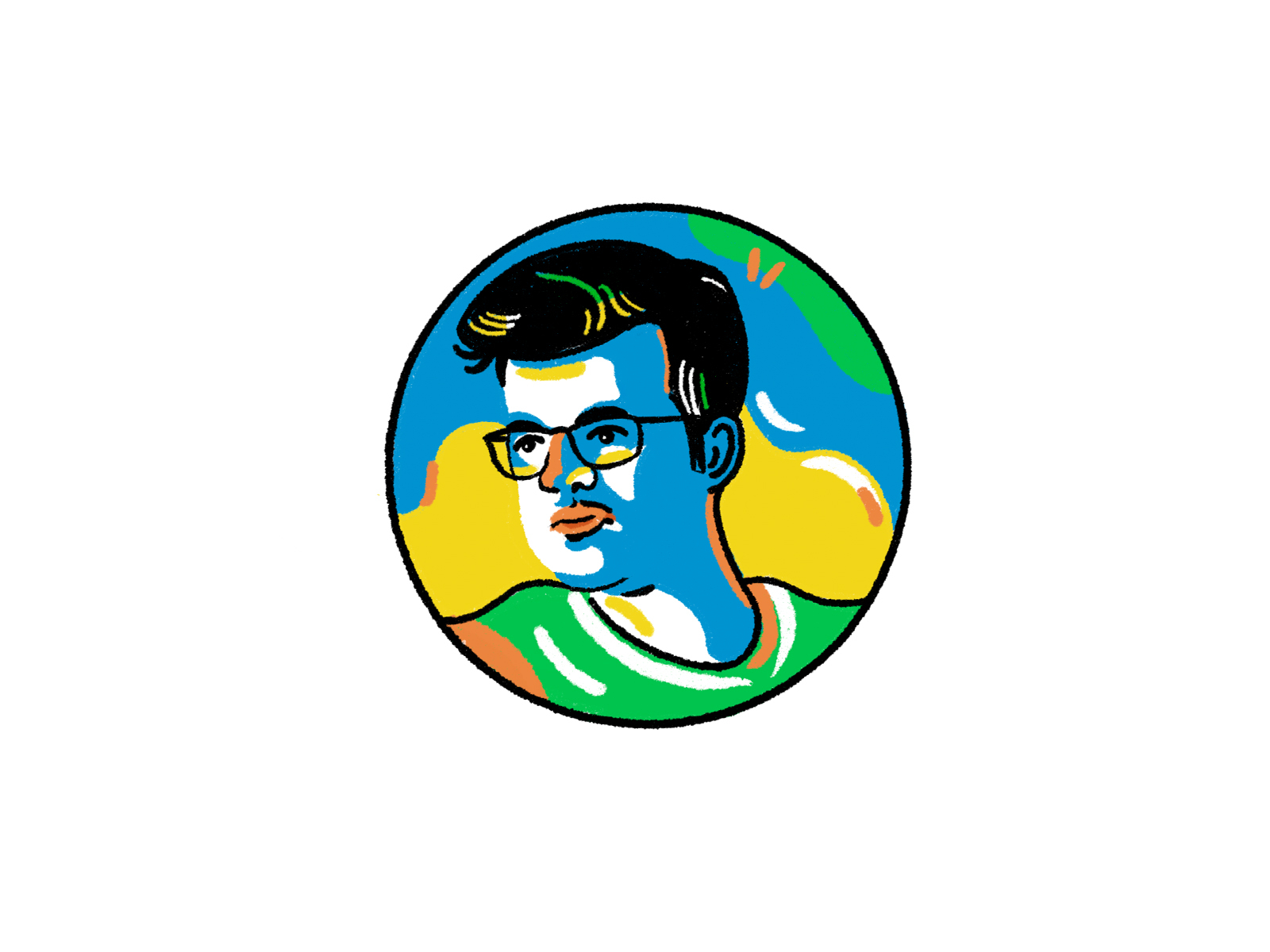 my-friend-portrait-by-am-n-najafi-on-dribbble