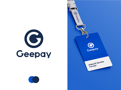 Geepay logo bitcoin black blue brand branding cryptocurrency design finance fintech icon iran iranian logo pay payment typography visual identity wallet