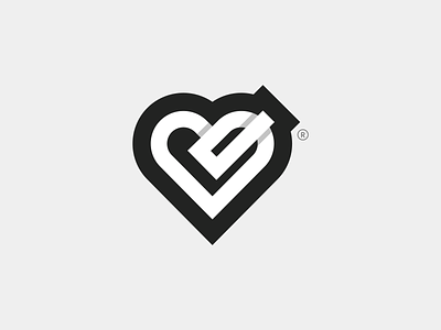 service provider logo branding design do done heart icon iranian logo logo design love service task work