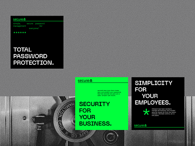 secure8 - Visual Identity branding green instagram post iranian lock logo logodesign password password manager persian poster protect secure security visual identity