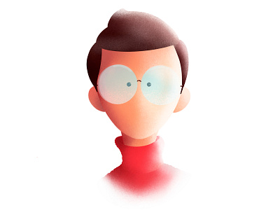 My New Profile Pic! apple pencil avatar character face illustration illustrator ipad pro iranian procreate