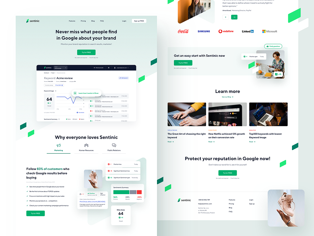 Dashboard Landing Page designs, themes, templates and downloadable