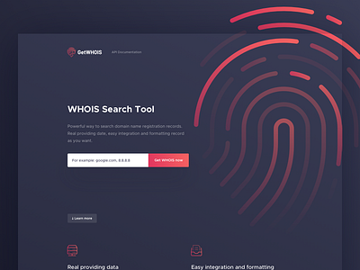 GetWHOIS - Homepage