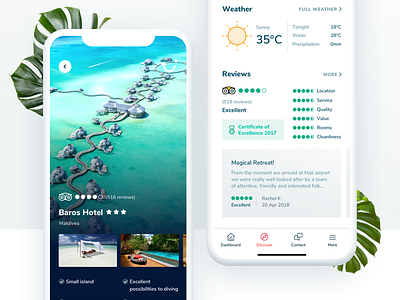 TUI Holiday - Concept App - Hotel Details app concept fly holiday hotel iphone x product trip ui ux vacation