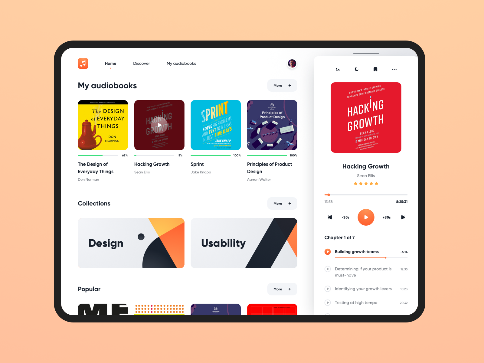 audio books app