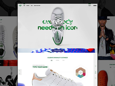 Adidas Stan Smith concept adidas shoes smith sneakers stan ui design ux design
