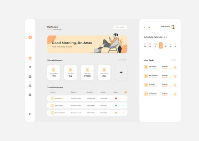 Tasks Management Dashboard app branding design graphic design illustration ui