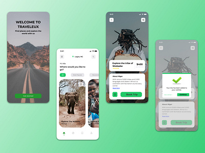 TRAVELEUX: Mobile Travel App