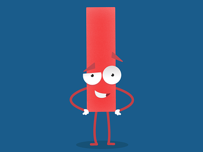 "I" can't wait to animate this guy. animation character character animation design motion graphics
