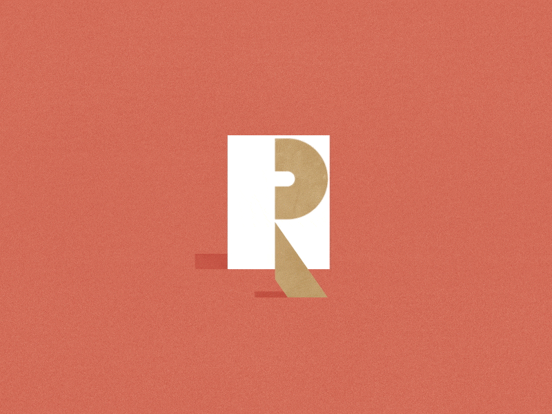 Improvsans - R gif lettering christmas animography text font animated