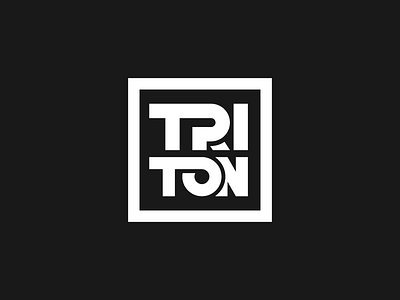Logo for Triton graphic design illustrator logo logo design
