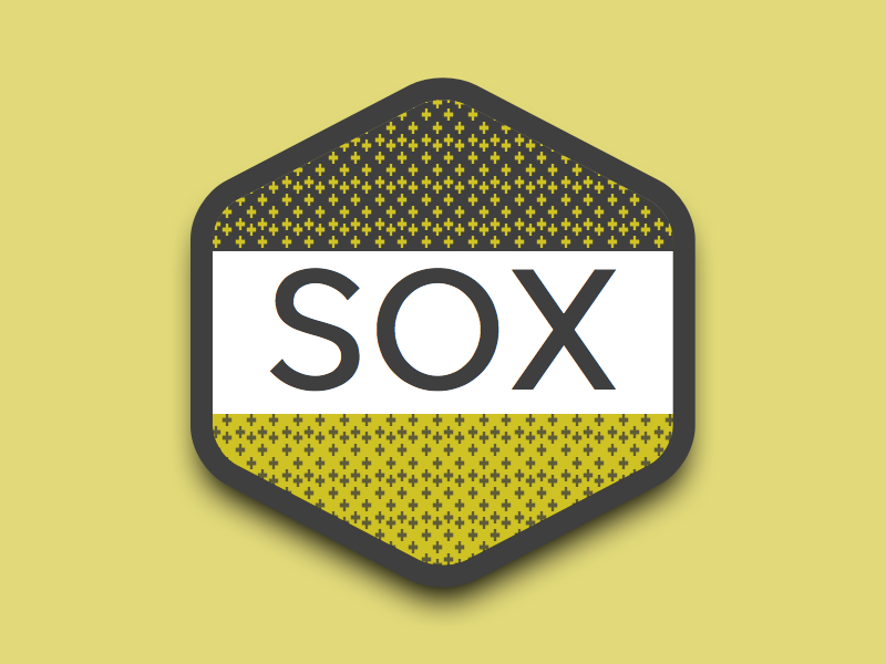 SOX // A Sock Company web design logo badge pattern socks icon sox