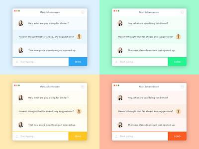 Daily UI // 013 Direct Messaging