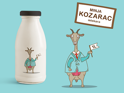 Packaging for goat milk branding design graphic design illustration logo typography vector