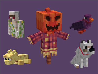 Mob Scarecrow Mod + Plushie Scarecrows