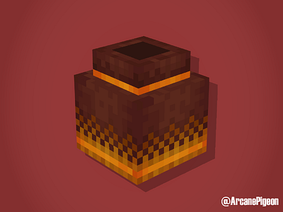 Simple Pot 3d blockbench minecraft pixelart pot