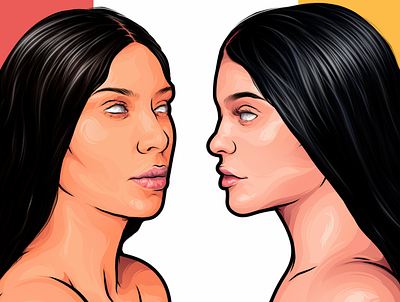 The Kardashians (Remake) animation graphic design illustration vector