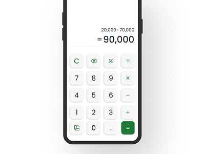 Calculator on Mobile