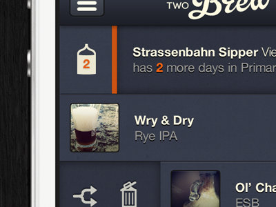 One Two Brew - Home app beer iphone