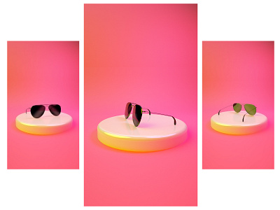 Sunglasses 3d eyeglasses modelling