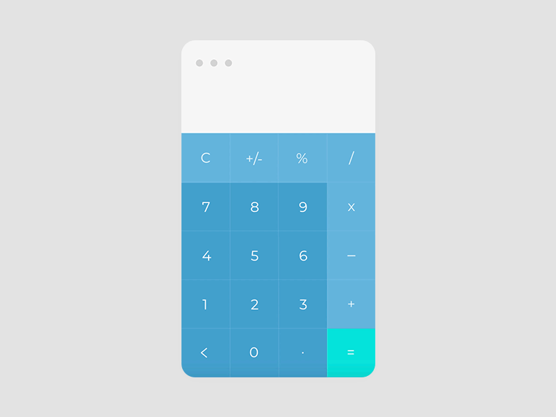 Daily UI #004 - Calculator 004 calculator challenge color daily ui daily ui challenge dailyui design numbers ui ux