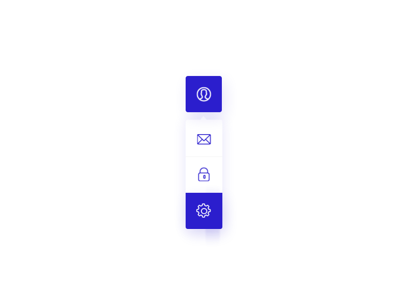 Daily UI #027 - Dropdown animation app app animation challenge clean daily ui daily ui challenge dailyui design drop down drop down menu dropdown menu menu bar minimal settings user user account user card user settings