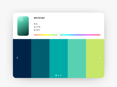 Color Picker - Daily UI 060 challenge clean color palette color picker colors colorscheme daily ui daily ui challenge graphic design minimal ui ux