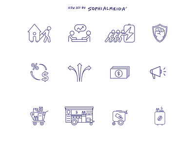 Icon Set for Inclusive Action For The City
