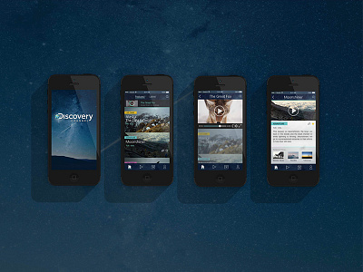 Discovery app redesign adventure app design clear