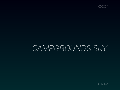 Campgrounds Sky