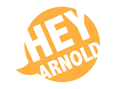 Hey Arnold! Typography doodles logo nickelodeon typography