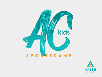 Arise Church Kids SportCamp church graphics graphicdesign typography