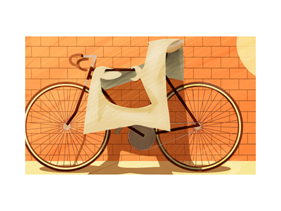 Wu-tang bike 2d bike color dribbble illustration illustrator kids photoshop vector