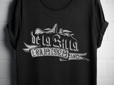 DLS T- Shirt calligraphy illustration illustrator lettering logotype