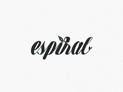 Espiral artisan artisanal artisans branding calligraphy cosmetic cosmetics design dribbble illustrator lettering letters logo nature organic type typography vector