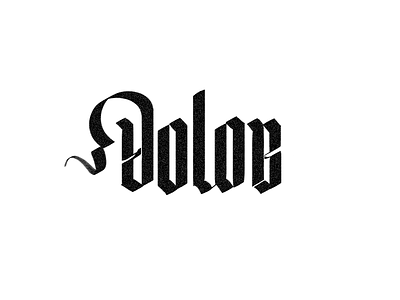 Dolor/Amor ambigram calligraphy calligraphymasters letter lettering letters typography