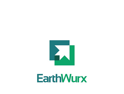 EW arrow arrowhead arrows clean e letter logo logo negative space