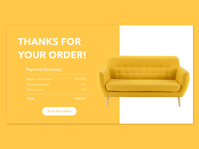 Daily UI #017 - Email Receipt app dailyui design emailreceipt ui uidesign web