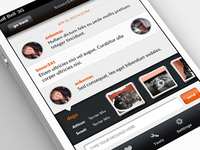 iPhone App - Chat