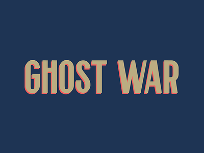 Ghost War Type bold font graveyard typogaphy