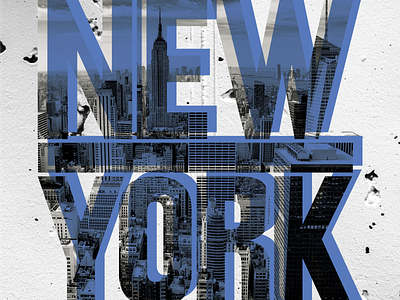 NY Type blue bold city multiply navy new york new york city railroad yankees