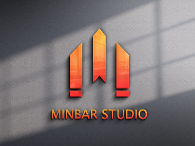 Minbar Studio Inc. branding logo business logo creative logo logo logo design professional logo record label logo