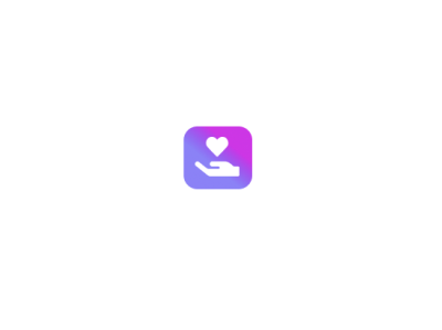 Helping Hand app Icon #dailyUI 005 app branding design icon logo ui web