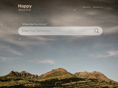 Happy Weather Layout Design